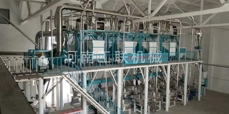 30噸全不銹鋼石磨面粉機成套設備